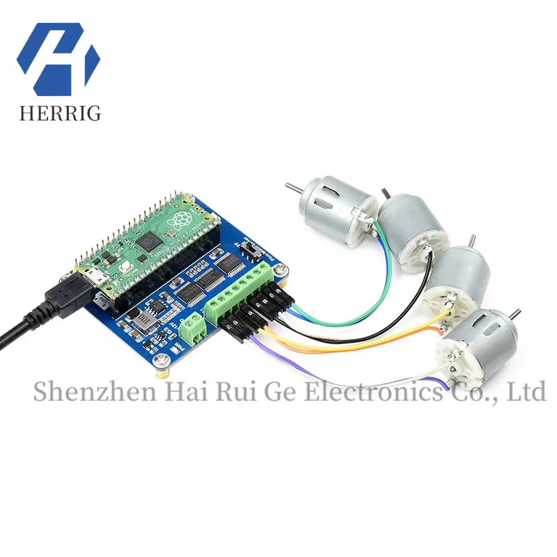 

Raspberry Pi Pico DC Motor Driver Board 4WD Smart Car Motor Drive Expansion Board