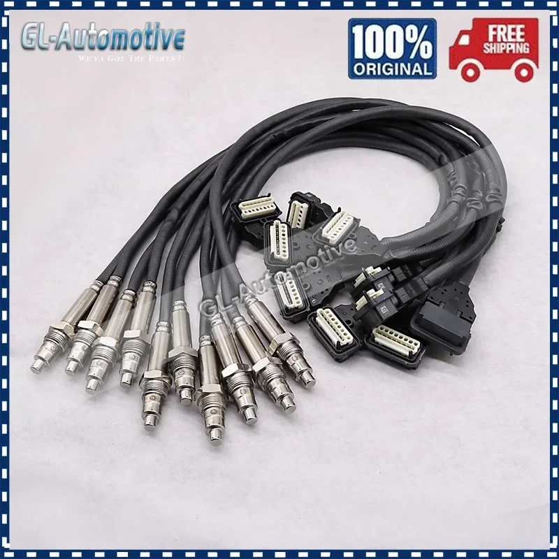 10 PCS Nitrogen NOX Sensor NS11A For DAF Mercedes-Benz Volvo Scania MAN IVECO Cummins WEICHAI YUCHAI HINO FORD Uninox LIEBHERR