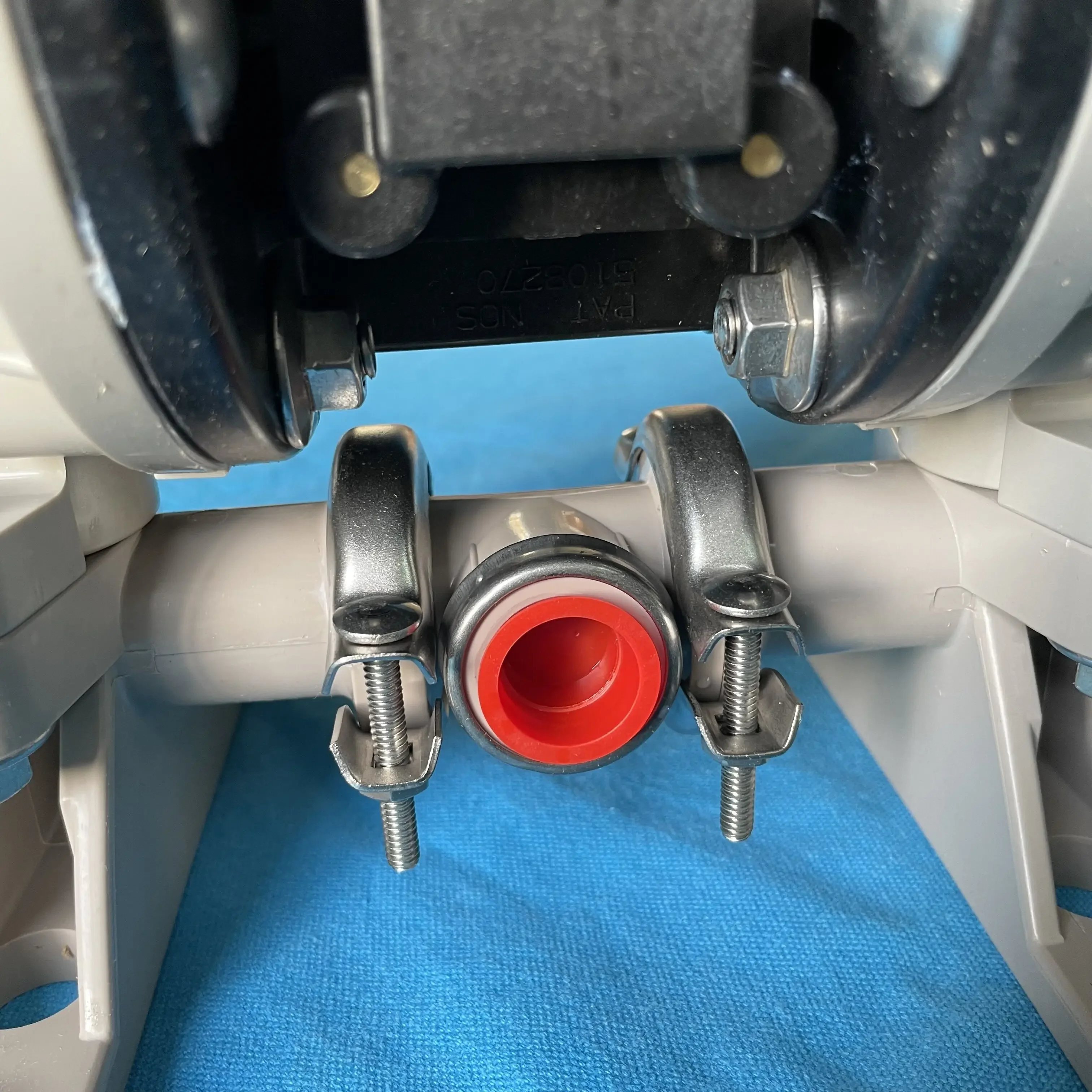 Bomba de diafragma de ar do fornecedor ARO 666053-344 bomba AODD de 0,5 polegadas com corpo PP e diafragma PTFE e bola de válvula