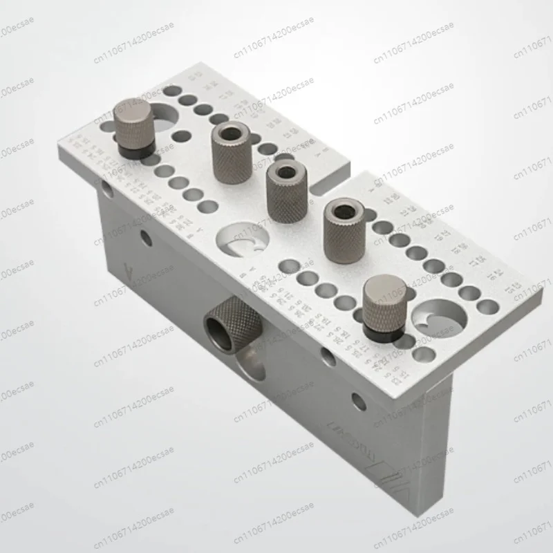 3-in-1 Hole Punch, Hole Opener, Positioner, Log Tenon, 2-in-1 Woodworking Connection DIY