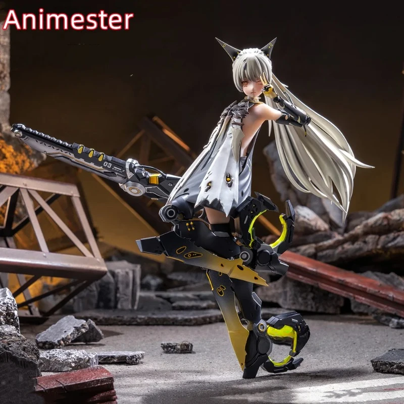 In Stock Animester Nuclear Gold Gray Raven Kuro Games NANAMI 1/9 Mobile Suit Girl Anime Action Model Toys Gifts Collection