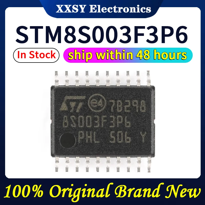 STM8S003F3P6TR STM8S003F3U6TR STM8S003K3T6C High quality 100% Original New