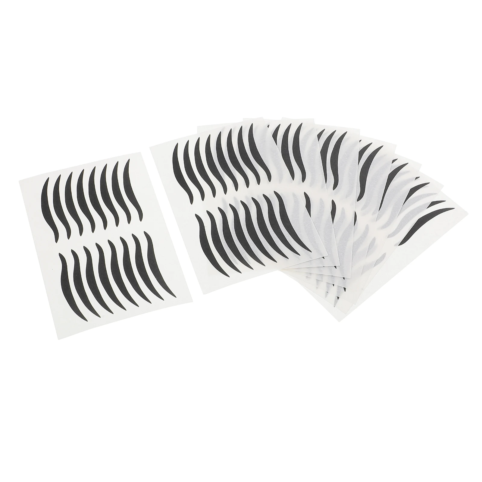 

Black Eyeliner Sticker 98X62Mm Temporary Eye Makeup Tool For Line Evening Party Stage Use Eye Makeup