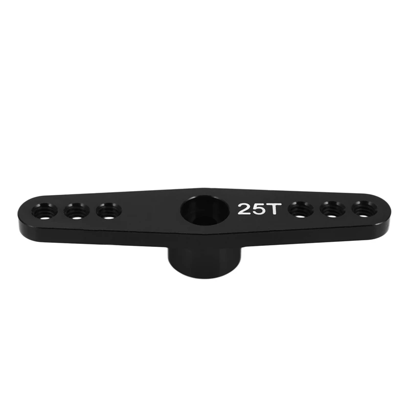 Steering Servo Arm Horn, 25T, Metal, Full Throttle Parts, Double Steering Arm for Futaba