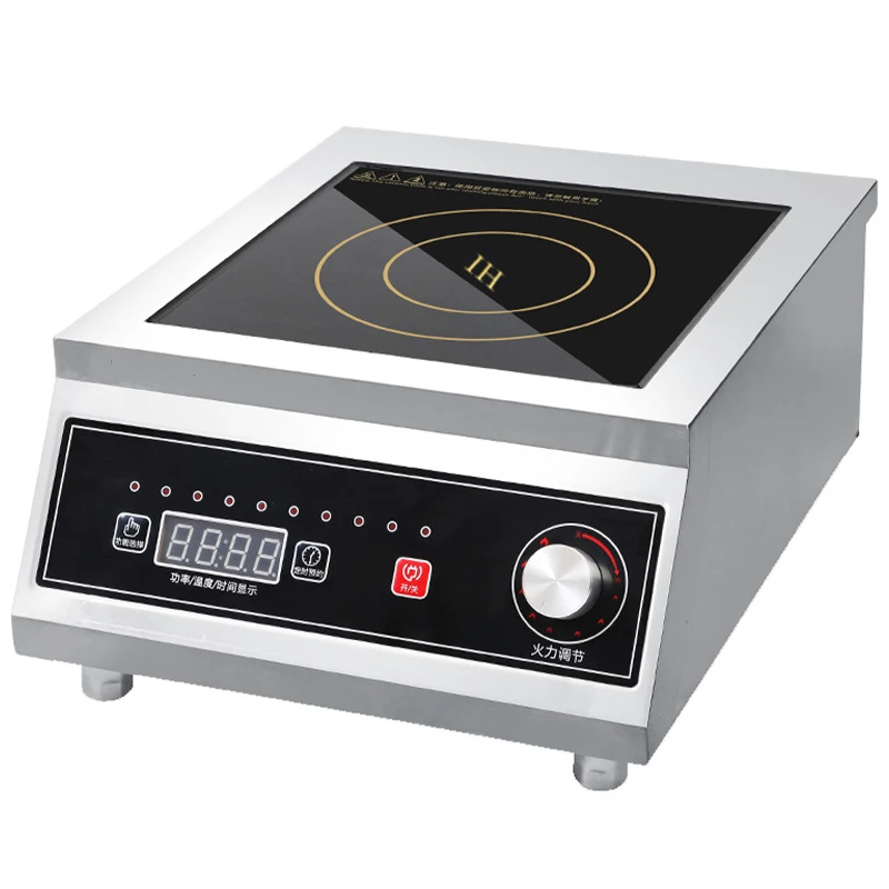 

Electromagnetic Furnace Stove Intelligent Electric Hi-speed 5000W Stainless Steel Commercial Induction Cooker