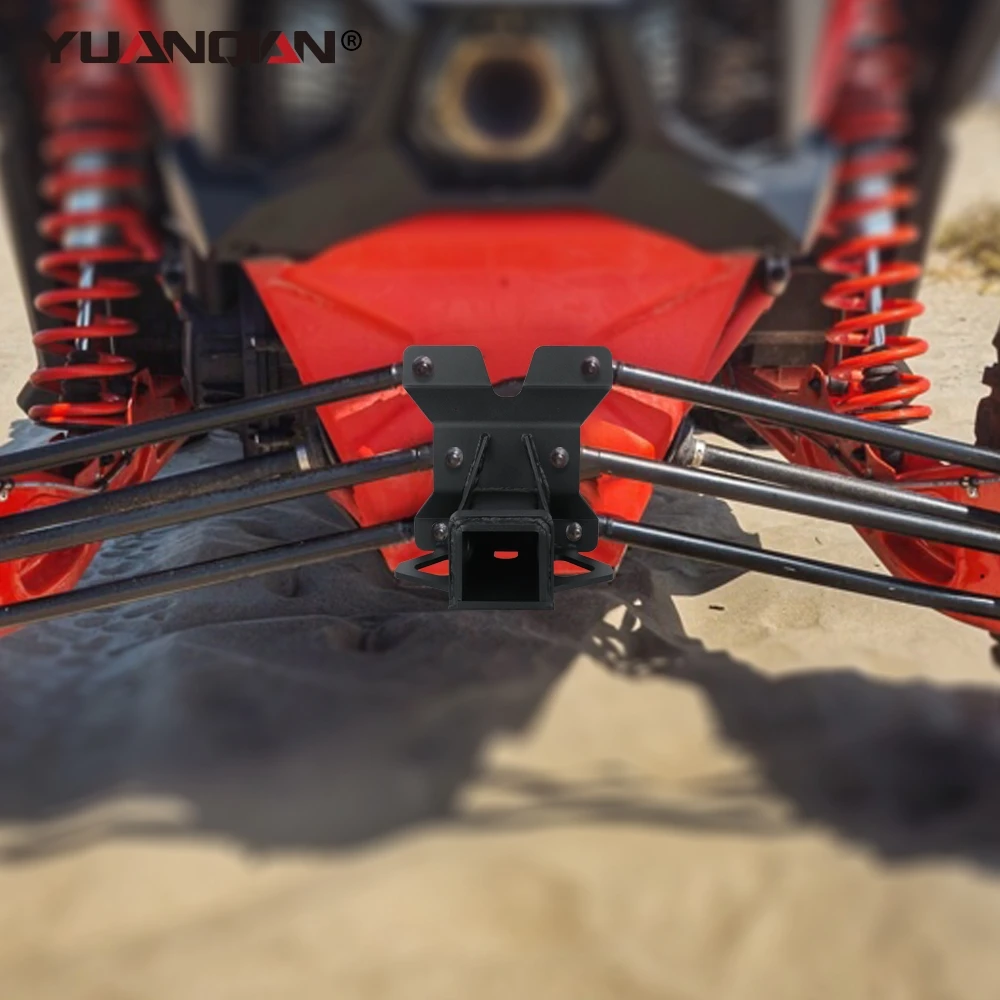 

For Can-Am Maverick X3 /MAX (All Models) UTV ATV 2" Receiver Rear Towing Hitch Trailer Hitch No Drill Accessories 2017-2024