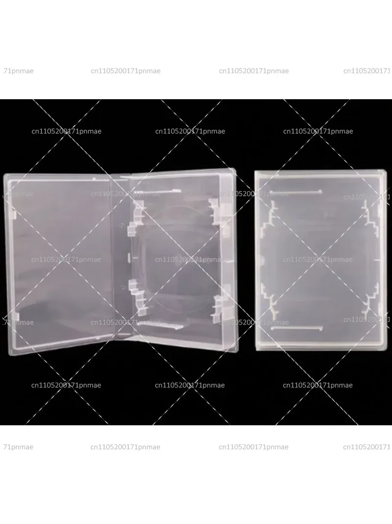 Transparent CD Game Case N64 Cartridge Disc Holder PP Storage Box
