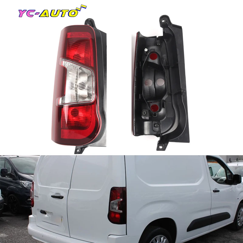 

For Vauxhall Combo 2019-2023 For Peugeot Partner Citroen Berlingo Tail Light Brake Lamp Car Accessories 9819235880 9808243182