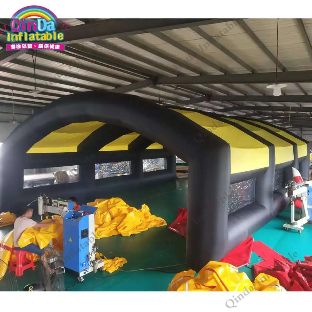 

Free Air Blower Giant Inflatable Tunnel Tent outdoor Inflatable Car Garage Tent With Canopy
