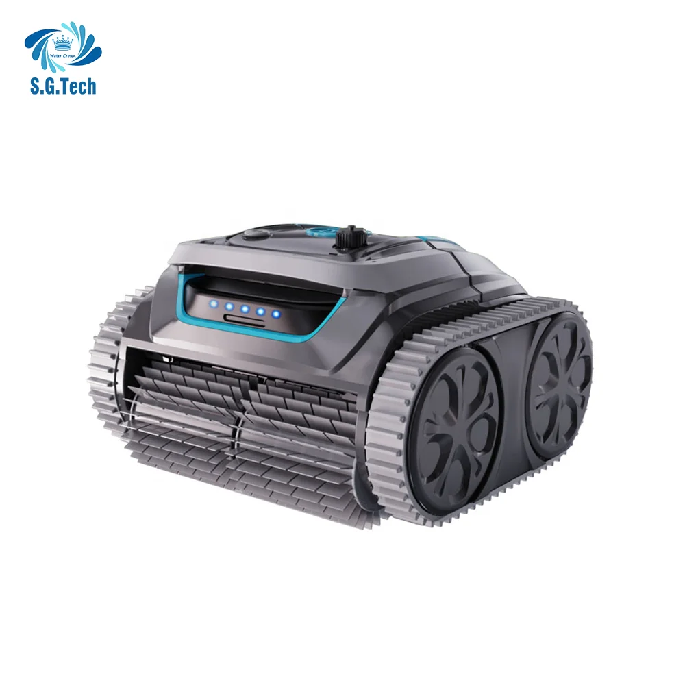 

Pool Cleaning Robot Rechargeable Cordless Robot Pool Cleaner Wireless Vacuum Cleaner