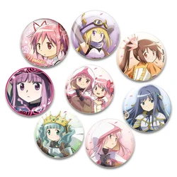 Puella Magi Madoka Magica Pin Cute Anime Figure Homura Miki Sayaka Brooch Cosplay Badge Backpack Shoes Jewelry Accessories Gifts