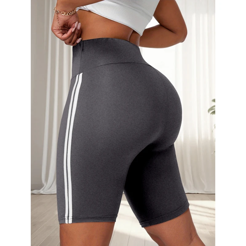 Women's Shorts Summer Trend Essential High Waisted Fitness Shorts Daily Sports Wearable High Stretch Five Pants