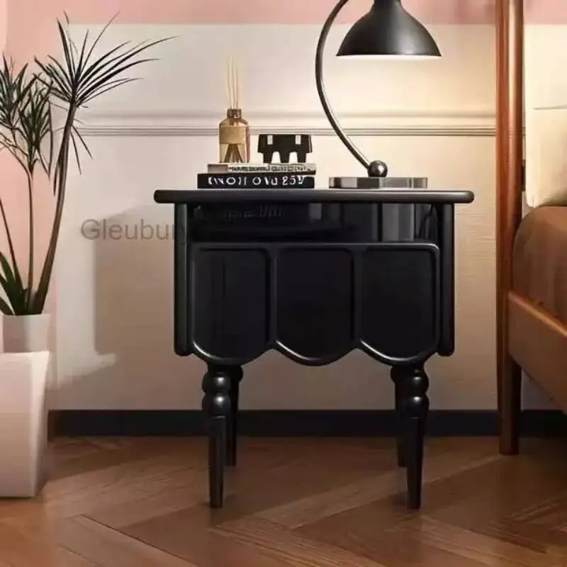 Mesita de Noche Simple China, Librero, Cómodas de Café, Mesita de Noche Móvil Moderna de Mediados de Siglo, Criado Mudo para Dormitorio, Muebles que Ahorran Espacio