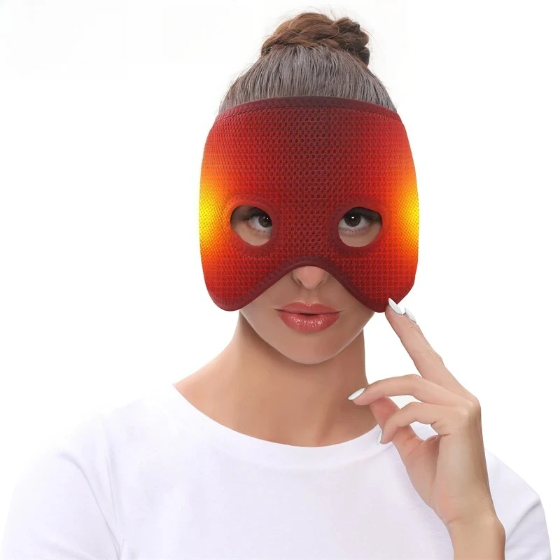 

Air Layer Heating Half Face Mask Relieves Facial Stiffness Nerve Pain Dark Circles Promotes Blood Circulation Beauty Keep warm