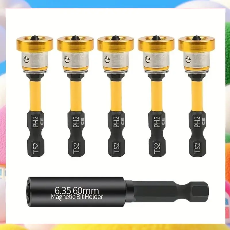 

5 шт., 50 мм, позиционирующие отвертки S2, винт для гипсокартона для гипсокартона, инструменты для определения гипсокартона-ABUA