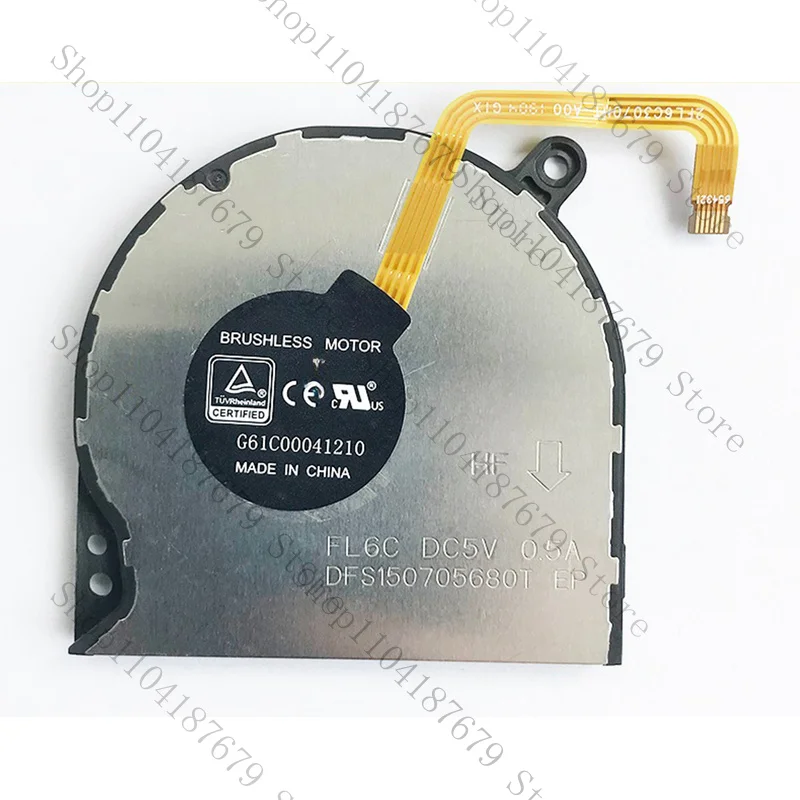 New For PORTEGE X30T-E G61C 00041210   FL6C Laptop CPU FAN DC5V 0.5A DFS 150705680 T