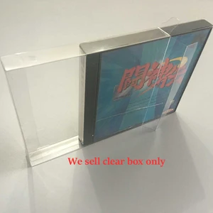 صندوق شفاف شفاف لبطاقة لعبة PS1 ، واقي PET بلاستيكي ، تخزين مجموعة ، صندوق واقي أفضل 10 مبيعات PS1 الإسكان - رقم 6