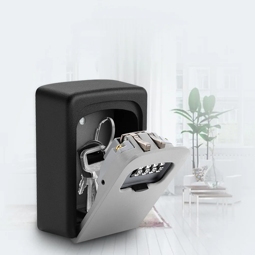 

Digital Password Box Steel Key Hider Holder Outdoor Secure Easy Access Long Service Lock Box House Key
