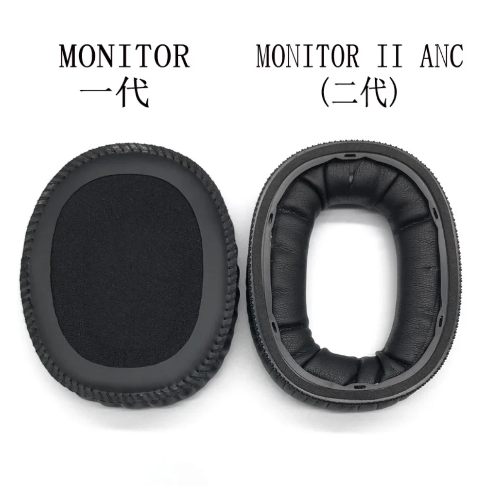 Ear Pads Headset Foam Cushion Replacement for MARSHALL Monitor II ANC 2 Headphone Soft Protein Sponge Cover