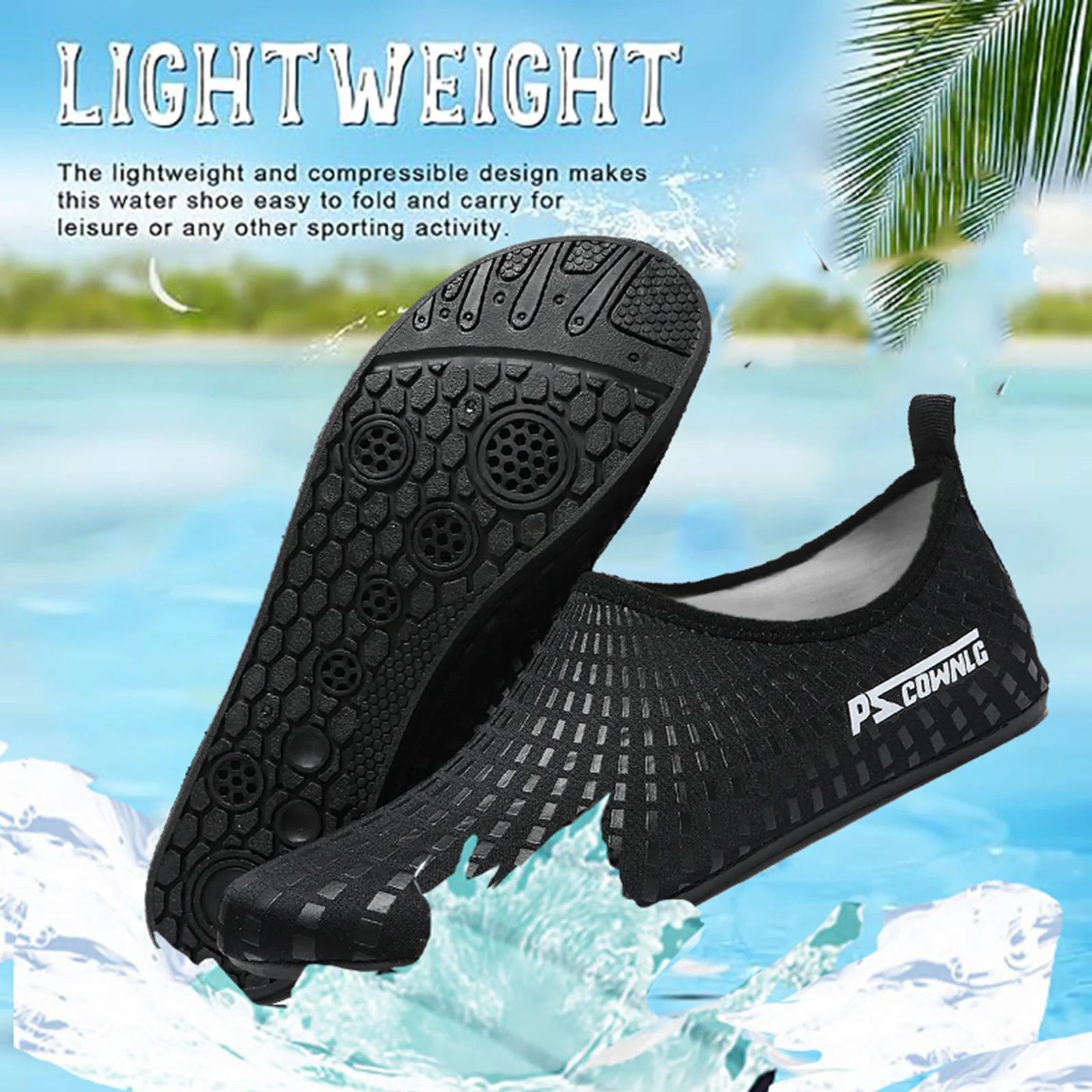Men Women Water Shoes Sports Beach Swimming Socks Anti Slip Fitness gym Yoga Dance Swim Surf Diving Underwater Beach Shoes