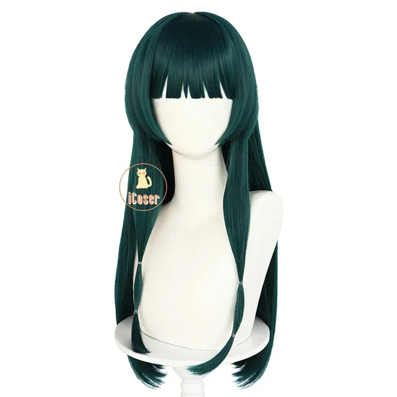 

25COSNew Maomao Косплей Парик Аниме The Apothecary Diaries Green Hair Flower Шпилька Kusuriya No Hitorigoto Хэллоуин Вечеринка Женщины