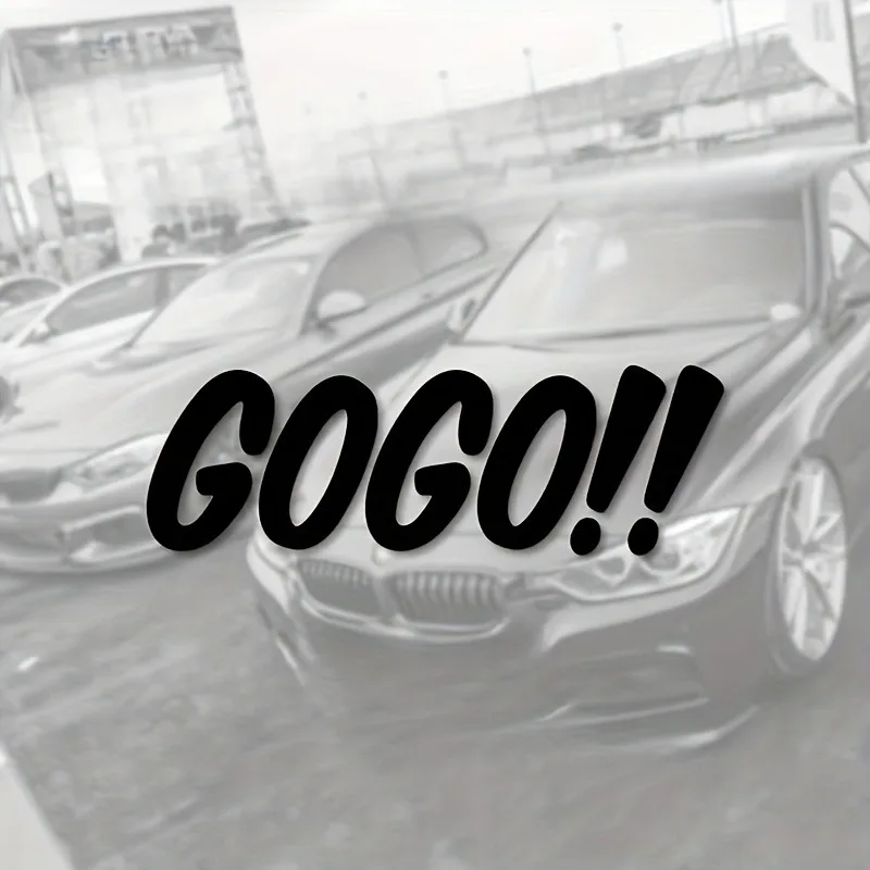 Hot Gogo Car Decal Decals Vinyls Decals Fashion Creative Car Full Body Head Styling Stickers