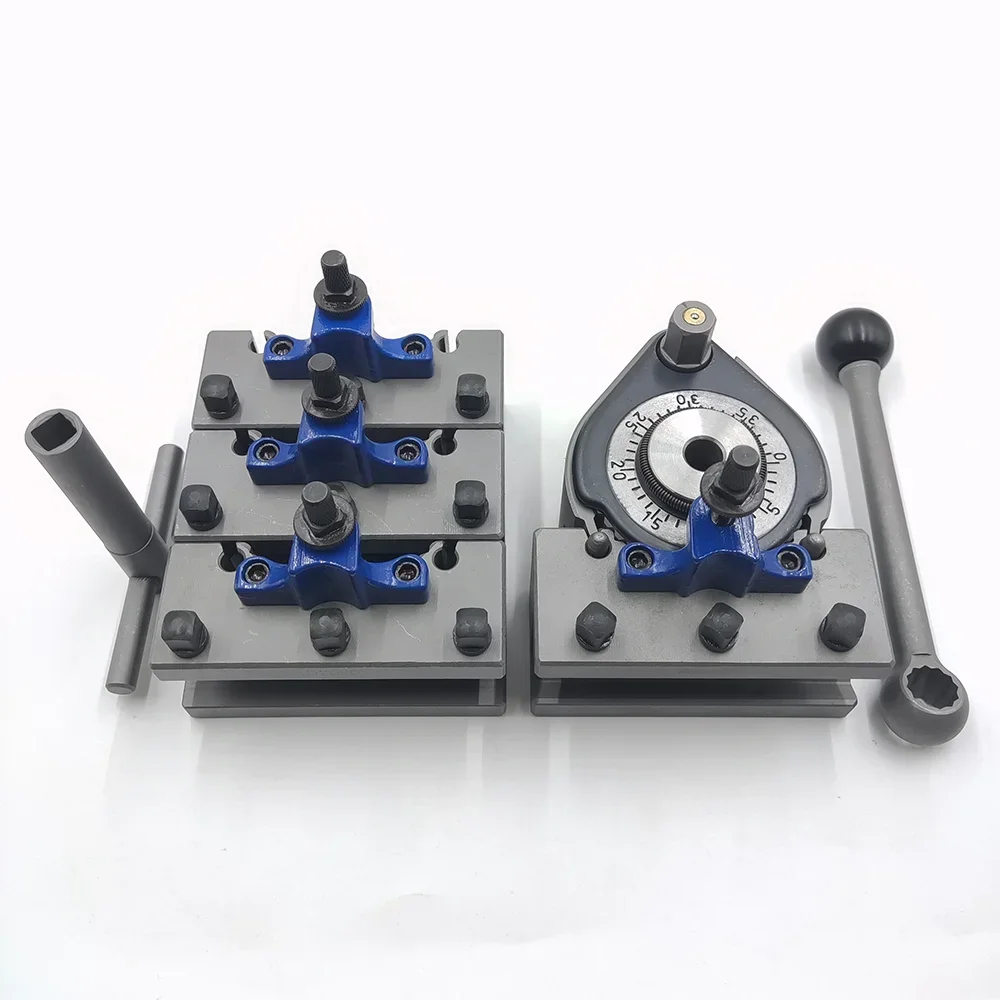 

Type D2 Multifix Quick Change Tool Post 40-Position Quick Change Turret Quick Change Tool Post And Holder Set For Manual Lathe