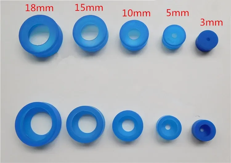 Laparoscopic trocar sealing cap puncture 3mm 5mm 10mm 15mm 18mm sealing jersey cap dilatation silicone membrane