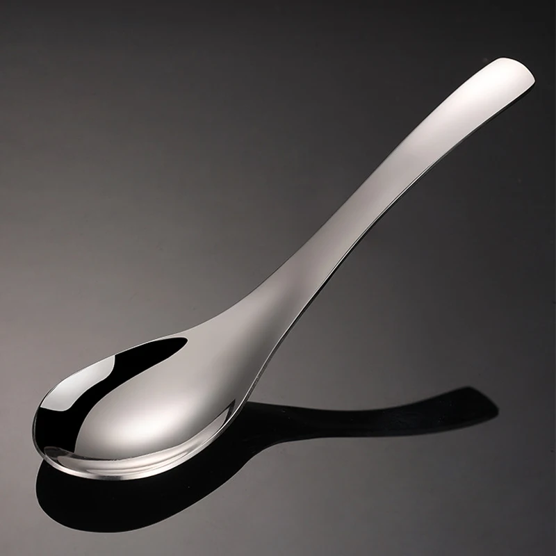Picture 6: High Quality 5pcs 304 Stainless Steel Spoons Dinner Spoon Spoons Thickened Coffee Spoon Dessert Spoon Kitchen Tableware Set