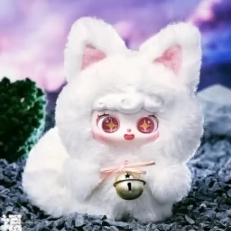 Ciaoka مواء اللغة ستار أتمنى كامل الجسم دمية صناديق الغموض لطيف الزخرفية على ظهره غرفة قلادة صندوق أعمى فتاة هدية عيد ميلاد