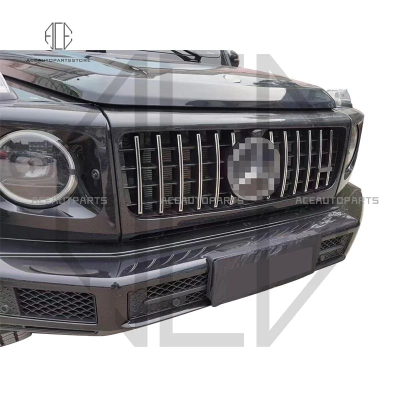 

Factory outlet ABS materials W464 grille Vertical Grille FOR BENZ G CLASS W464 G350 G500 G550 GT style grille