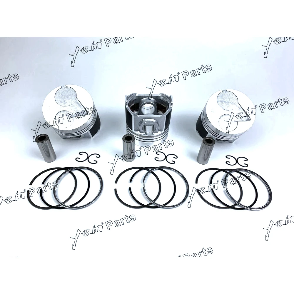 Hot Sell Piston + Ring Kit STD 83mm For Kubota D1503 Engine Parts