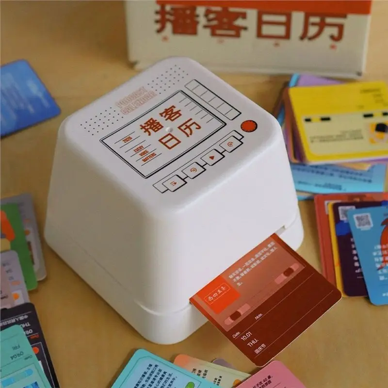 AU61-Calendar Tool With Cards Home Decor Reusable Easy To Read For Home