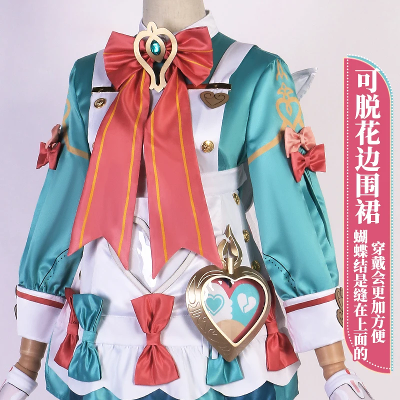 Pre-Sale Genshin Impact Sigewinne Cosplay  Fontaine Anime Game Costume Cute Female Full Set customize