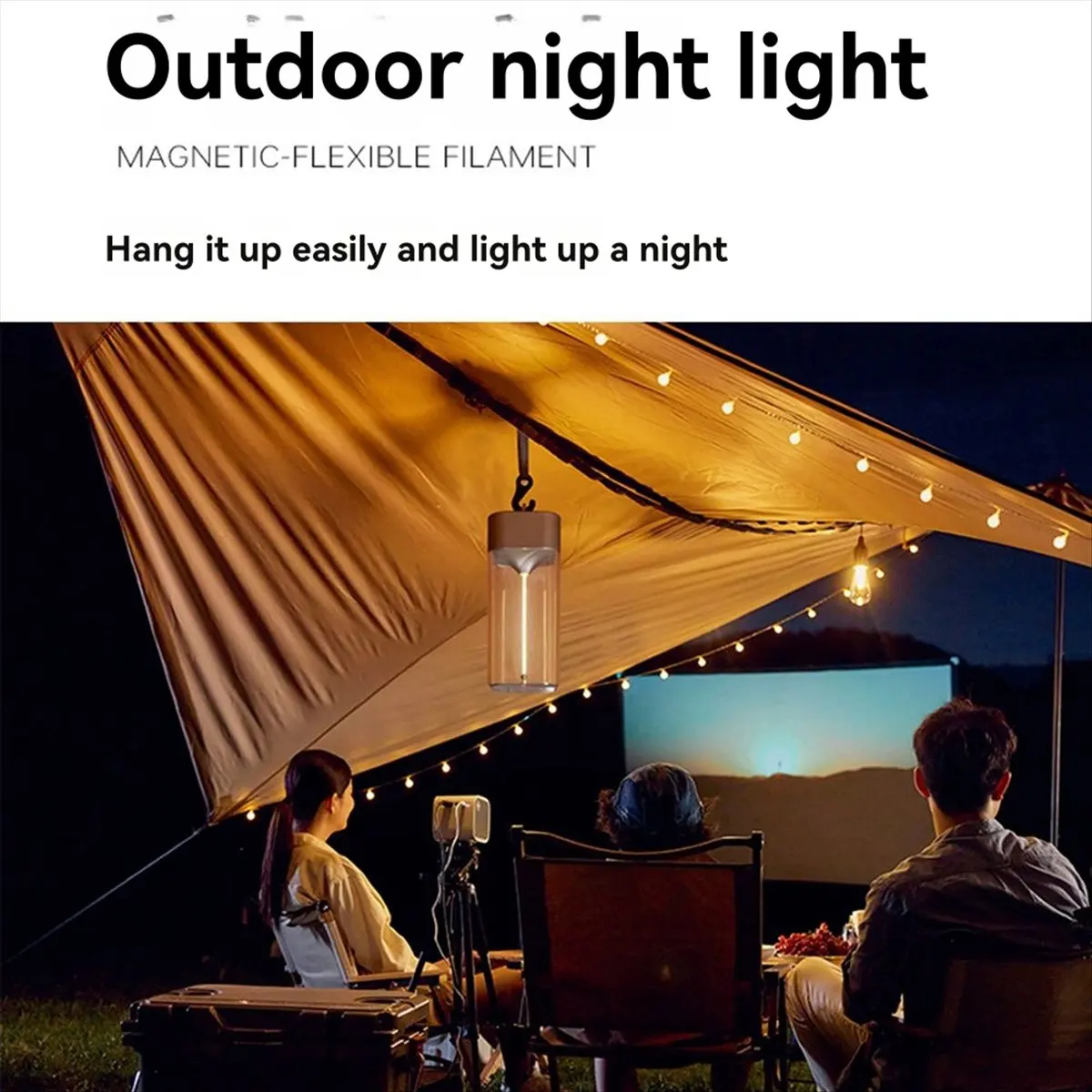 مصباح مكتبي بمستشعر اللمس العلوي، مصباح LED ثلاثي المستويات قابل للتعتيم، ضوء ليلي صغير، شحن USB، ضوء مغناطيسي أبيض