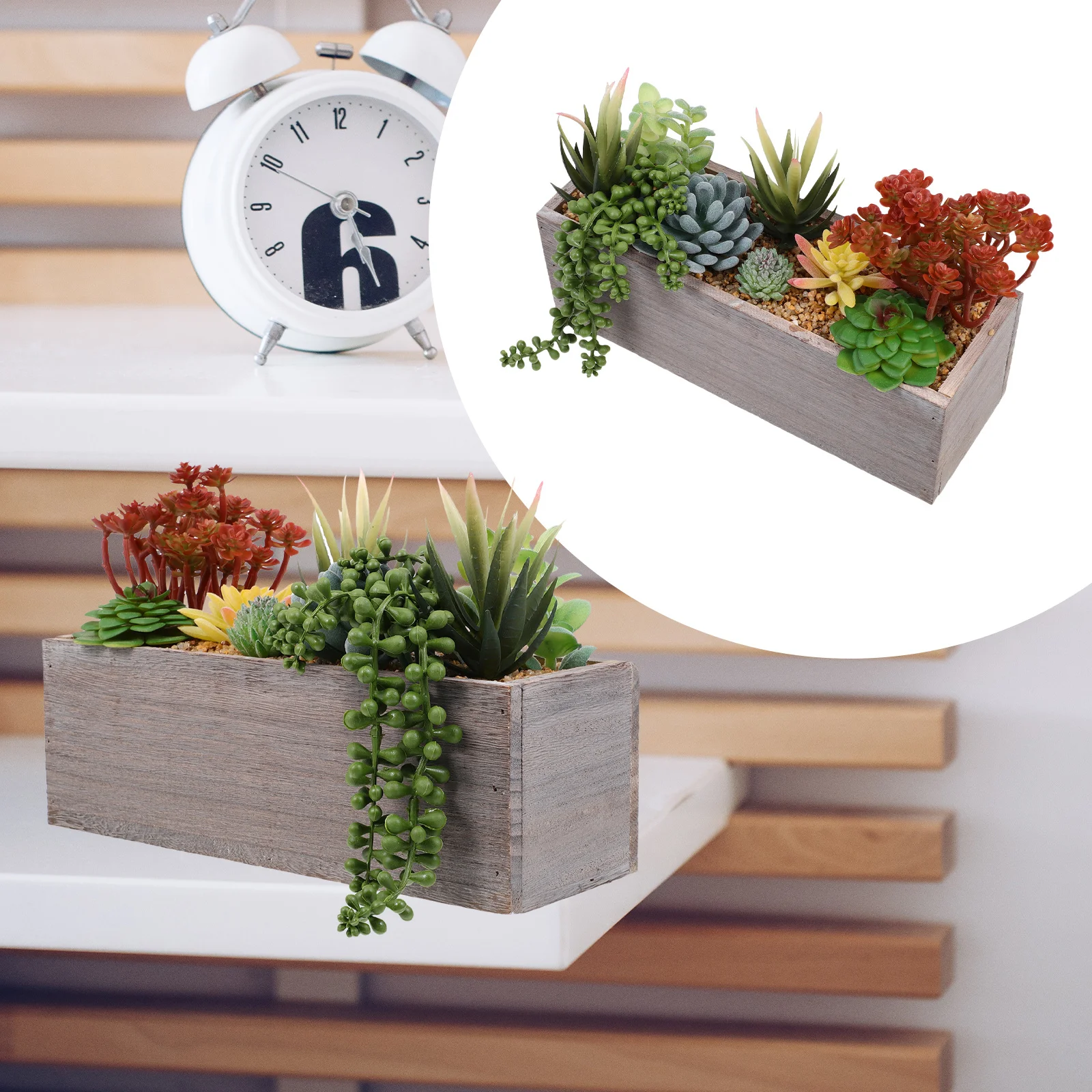 

Artificial Plant Adornment Safe Material Sturdy Lively Fun Decoration Home Office Bookshelves Artificial Small Bonsai