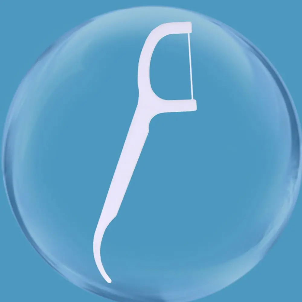 

50/100Pcs Practical Brush Toothpicks Teeth Stick Dental Floss Interdental Oral Hygiene Care Teeth Cleaning