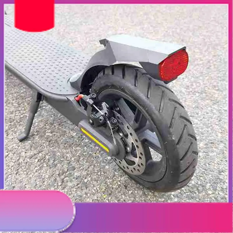

Scooter Fenders Rear Mudguard Tail Light Kit With License Plate Flap For Xiaomi Electric Scooters, M365/PRO, Black Easy To Use-Y