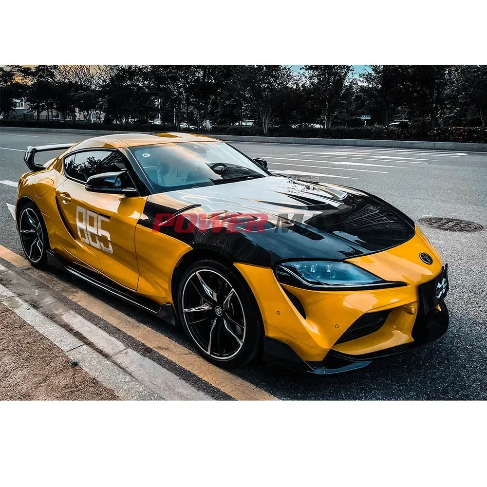 Carbon Fiber Bonnet For  Supra A90 A91 Mk5 Hood LB Style Bonnet Hood Car Accessories
