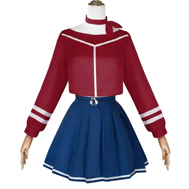 В НАЛИЧИИ игры MiSide Crazy Costume, полный комплект, парик для ролевых игр, Primary Yandere Mita Mira, наряд для косплея на Хэллоуин ffh