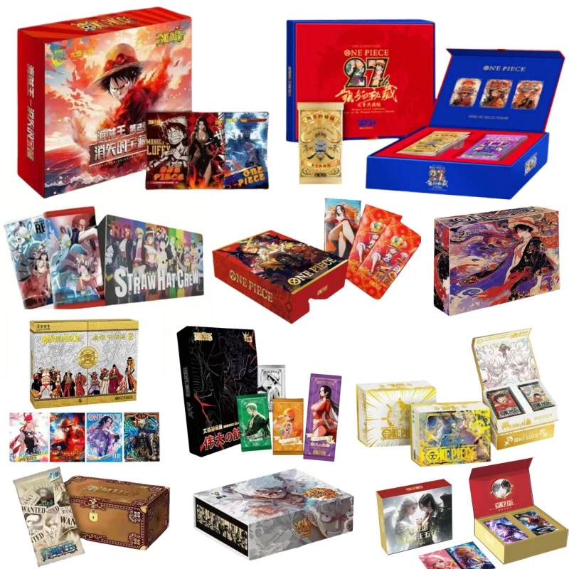 

New One Piece Card 27th Anniversary Cards Age of Evil Luffy Boa Hancock Anime Rare Role Collections Cards Children's Toys Gifts