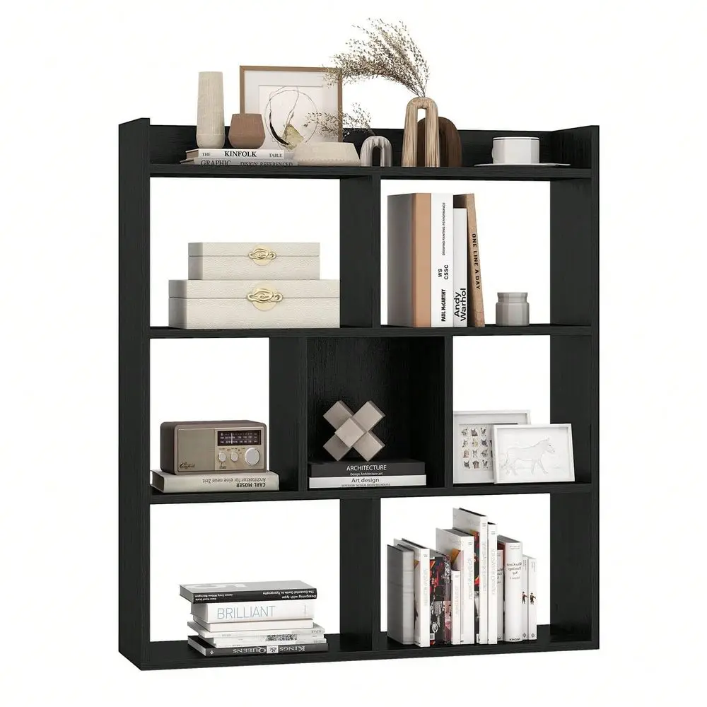 

7Cube Bookcase Open Storage Shelf With AntiTipping Kits For Living Room