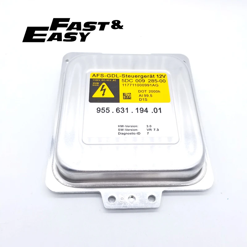 

OEM Aftermarket 5DC 009 285-00 955.631.194.01 5DC009285-00 AFS-GDL Xenon Ballast Headlight Ballast Control Unit for Cayenne 957