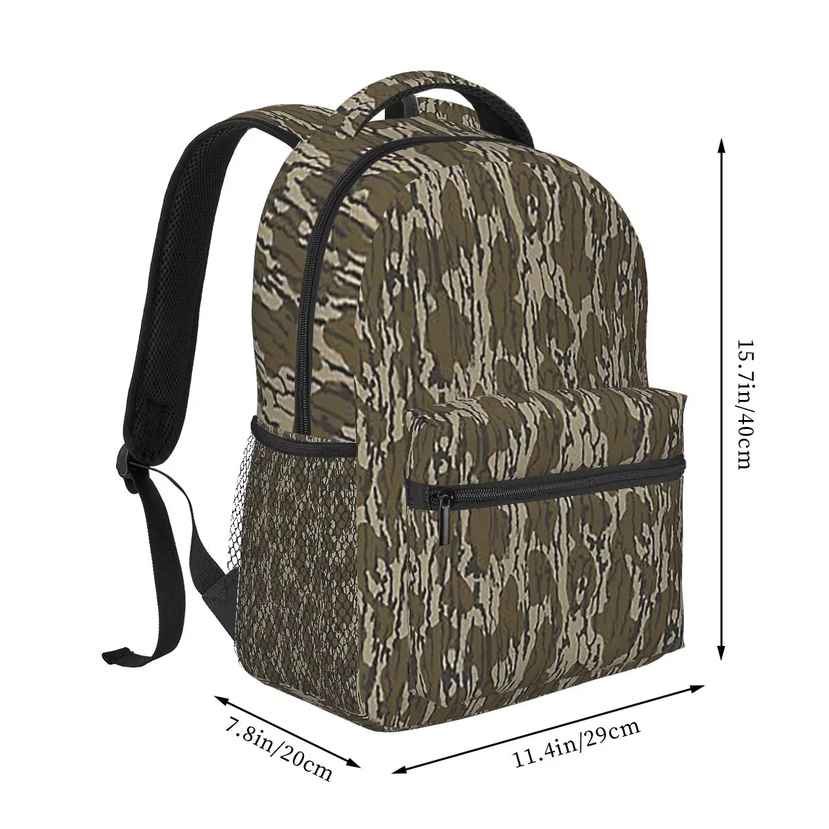 Everything Bottom Lands Camo Backpacks Boys Girls Bookbag Children School Bags Travel Rucksack Shoulder Bag Large Capacity