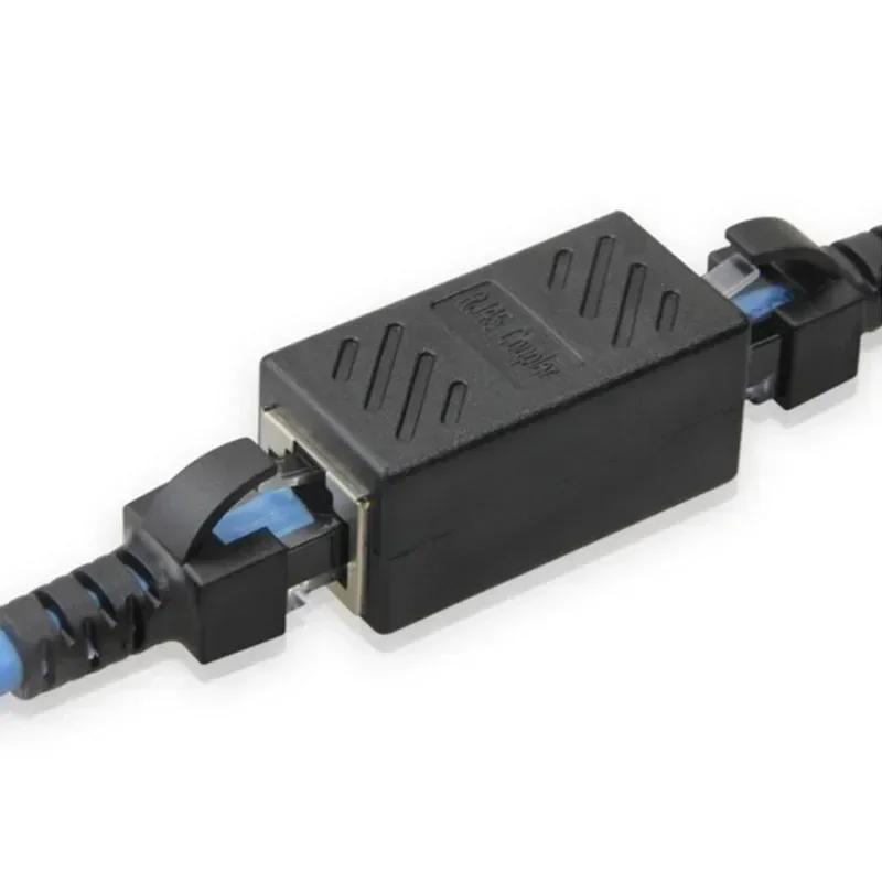 Couremplaçant de câble Ethernet RJ45, connecteur LAN en ligne Cat7/Cat6/Catinspectés, adaptateur d'extension femelle à femelle