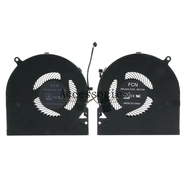 

CPU / GPU Cooling Fan For Razer Blade 15 RZ09-0301 02385 RZ09-0288 RZ09-0313 0330 0367 DFS5K123043635 DFS5K121144645