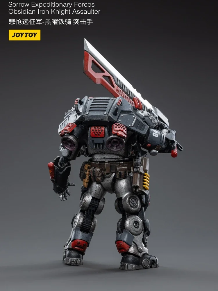 

JOYTOY-figura acción las fuerzas expedicionales, modelo asalto caballero hierro obsidiana,