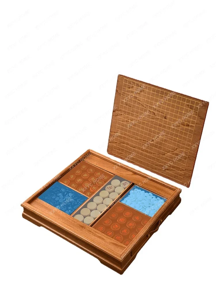 Children's Gozi dupla face xadrez Board Set, mesa de xadrez, Dwen, Cloud Go, Home presente, 2 em 1