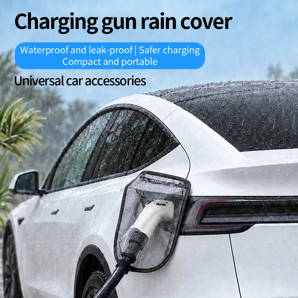HEENVN Magnetic EV Charging Port Rain Cover Waterproof Charger Protector for Steel Body Panels