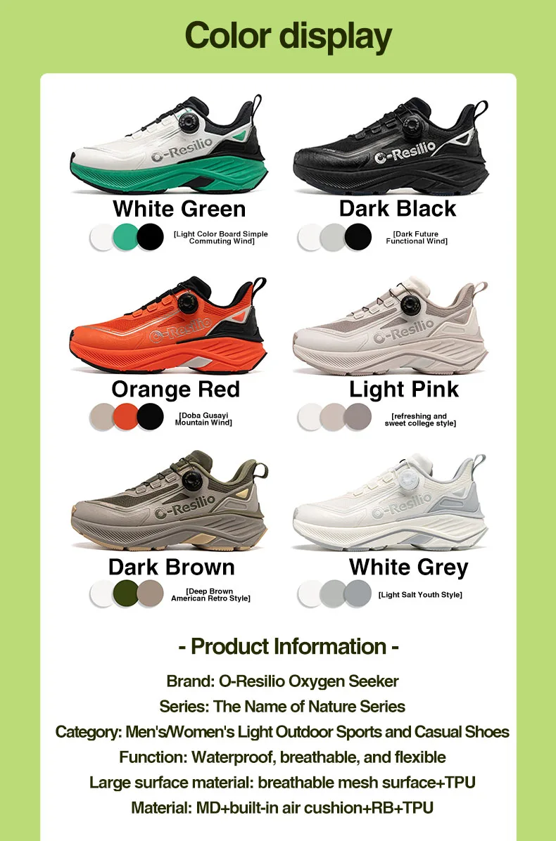 ONEMIX Paar-Outdoor-Trail-Sneaker, elastisch, atmungsaktiv, wasserdicht, leichte Sportschuhe für Männer und Frauen, zum Laufen, Gehen, Freizeitschuhe. – Detail 15